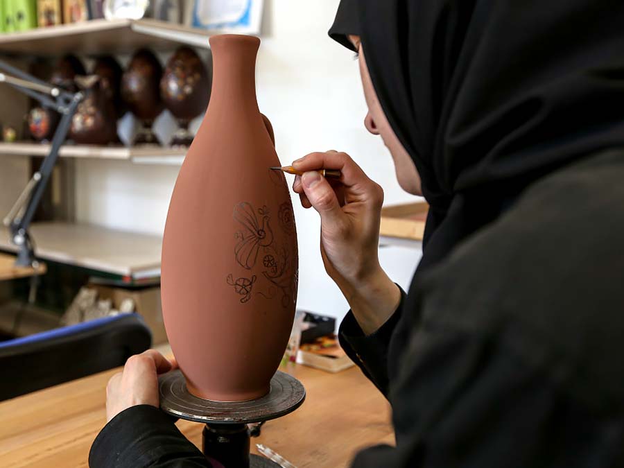 Сольбинская керамика. Творческий процесс изготовления